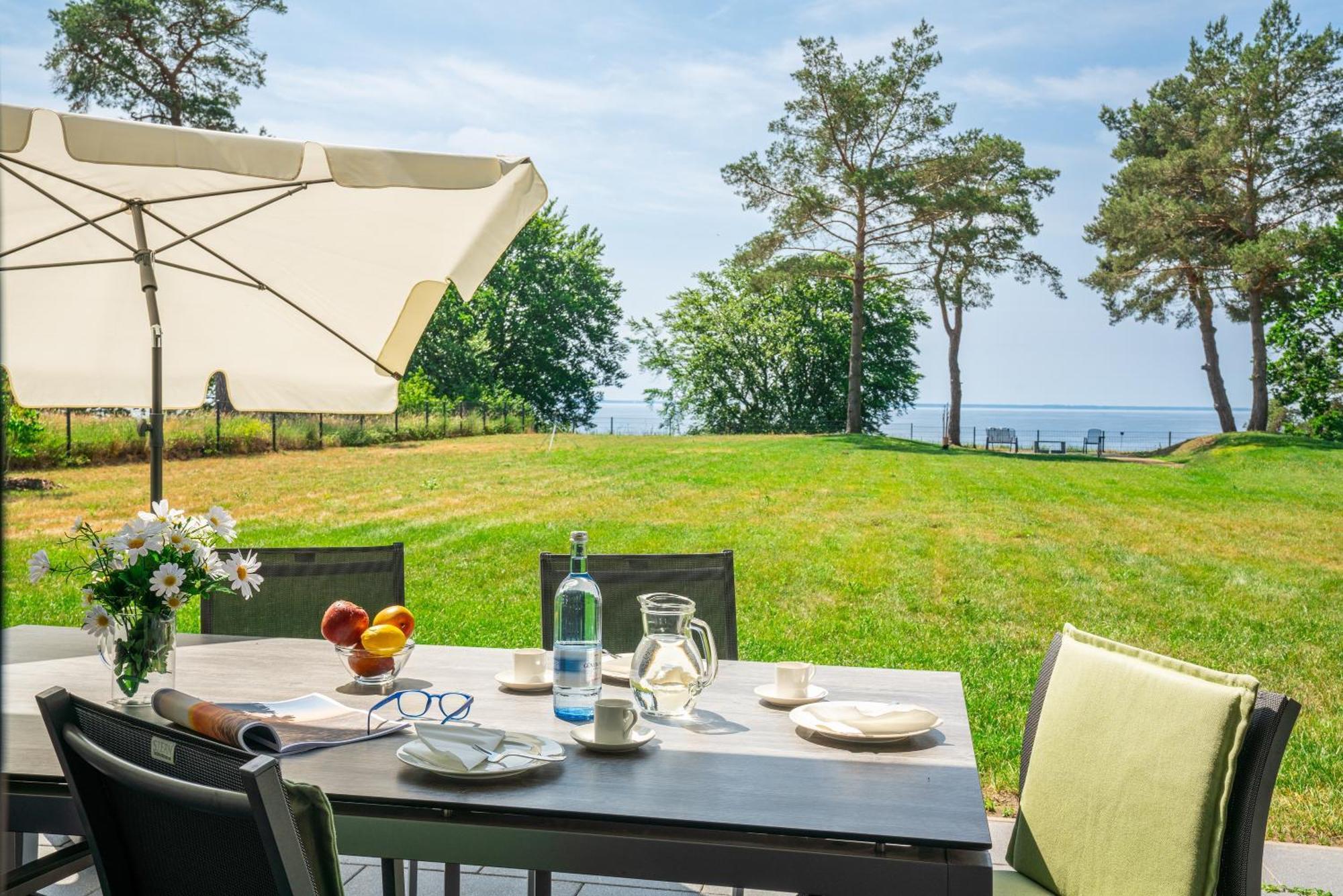 Terrassenwohnung "Inselhain" - Oase Am Haff Garz  Buitenkant foto