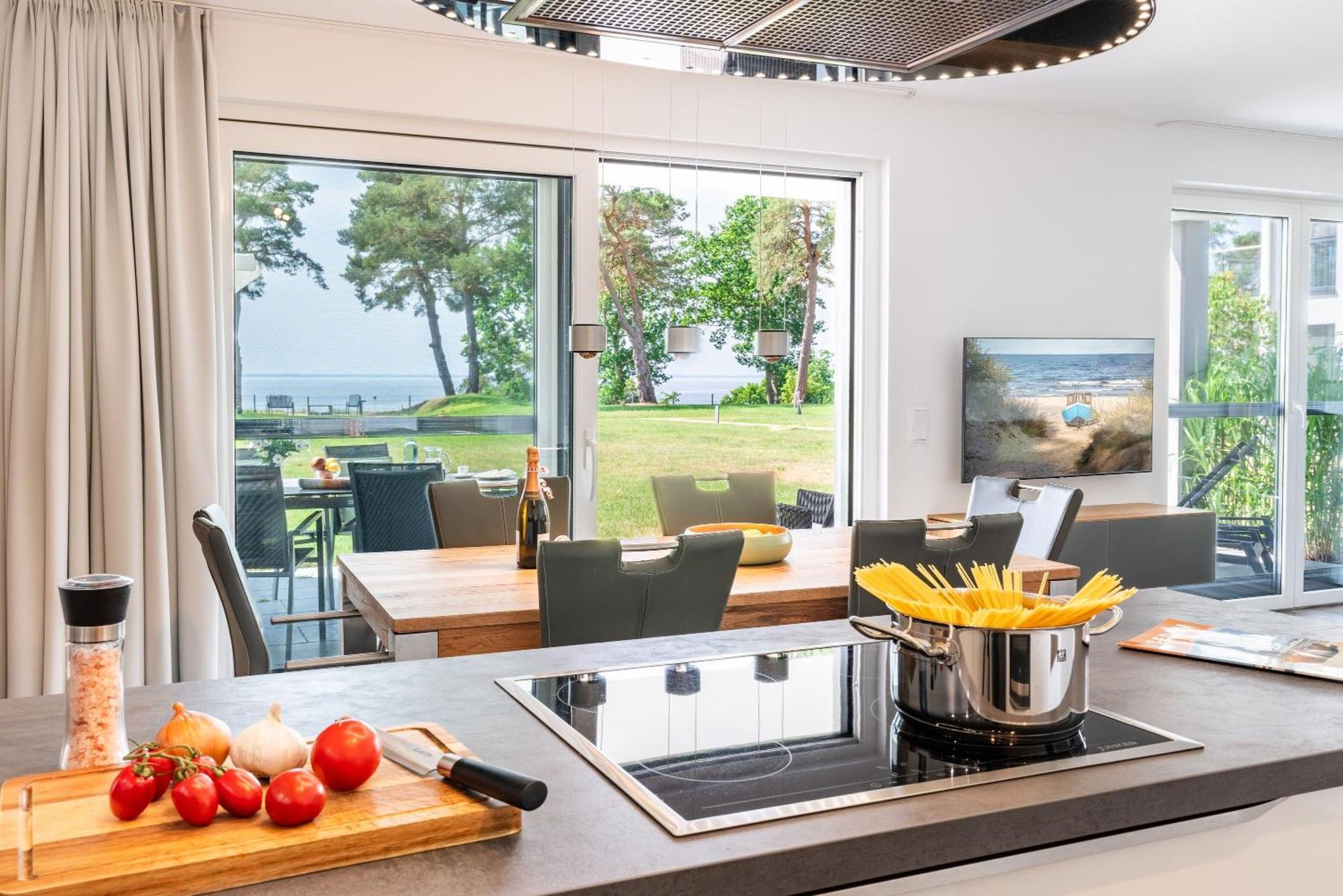 Terrassenwohnung "Inselhain" - Oase Am Haff Garz  Buitenkant foto